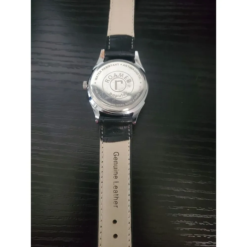 RARE Roamer AM014 Mechanical Mint Condition Men's 1970s Watch